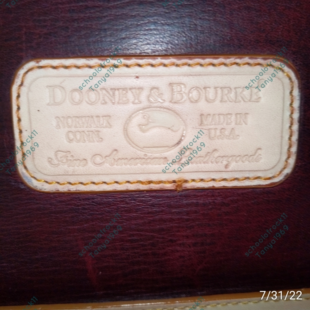 Rare large vintage Dooney & Bourke Hobo - Picture 11 of 13